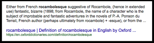 rocambolesque