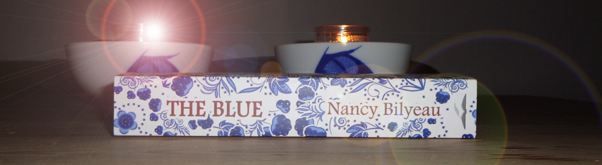 blue header