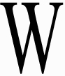 W