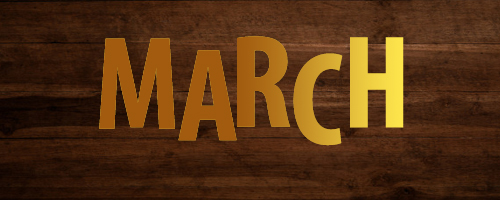 MARCH