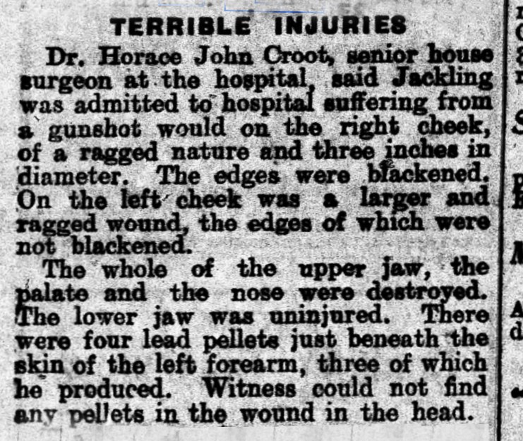 Terrible injuries